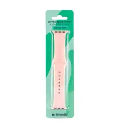 Correa Friendly Rosa para Apple Watch 38 - 40 mm