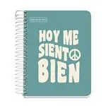 Cuaderno A6 Cla Messages Turquesa