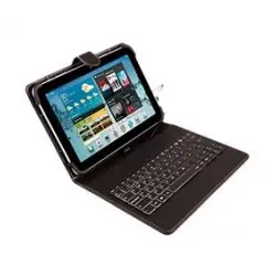 Funda con soporte SilverHT + teclado universal para tablet 9-10,1''