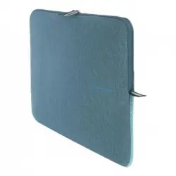 Funda Tucano Mélange Second Skin Azul cielo para portátiles de 15,6"