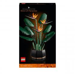LEGO - Set De Construcción Creativo De Flores Artificiales Ave Del Paraíso Colección Botánical Icons