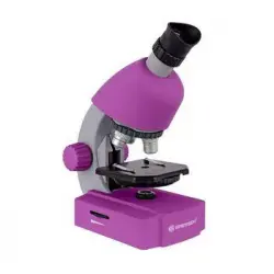 Microscopio Bresser Color Rosa 40x-640x