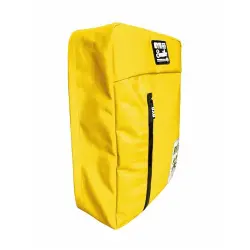 Mochila antirrobo impermeable Smile Akira Amarillo para portátil 16''