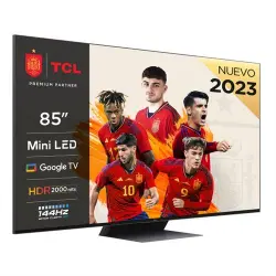 Tv qled 85'' tcl 85c845 4k uhd hdr smart tv