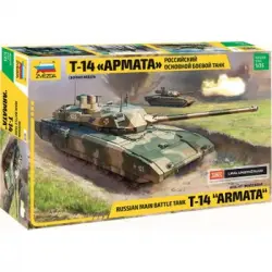 Zvezda 3670 - Tanque Ruso T-14 "armata". Escala 1/35