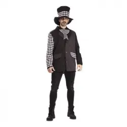 Disfraz De Sombrerero Oscuro Para Hombre