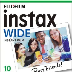 Película fotográfica Fujifilm Instax Wide