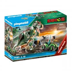 Playmobil - Ataque Del Dinosaurio T-Rex Dinosaurios Dinos