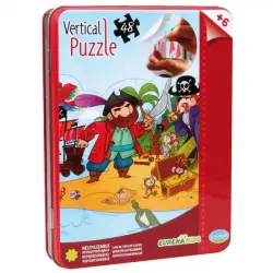 Vertical puzzle pirata 48 piezas