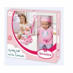 Aimantine - Set muñeco Bebé con su Andador - Carrefour