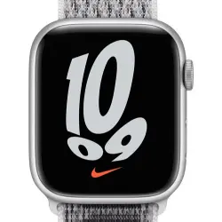 Correa deportiva Apple Loop Nike Sport Blanco/Negro para Apple Watch 45mm