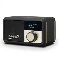 Radio portátil Roberts Revival Petite Negro DAB/DAB+/FM Altavoz Bluetooth