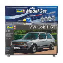 Revell - Maqueta VolksWagen Golf 1 GTI con accesorios básicos Revell.