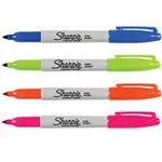 Set 4 marcadores Sharpie permanentes 0,9mm colores fun