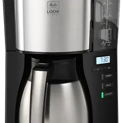 Cafetera de goteo Melitta Look V Therm Timer Negro