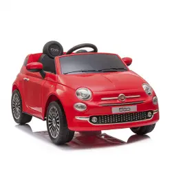 Coche eléctrico Fiat 500 Rojo