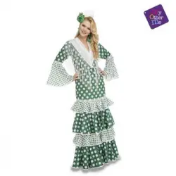 Flamenca Feria Verde S Mujer Ref.203868