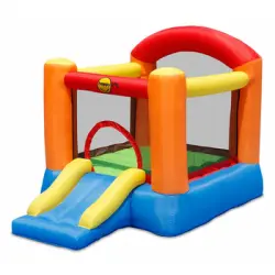 Happy Hop- Slide Bouncer, Multicolor (9004b)