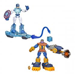 Hasbro - Figuras Bend And Flex Packs Misiones 15cm Marvel