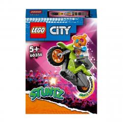 LEGO -  De Construcción Moto Acrobática: Oso Con Piloto City Stuntz