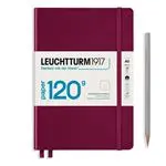 Libreta Leuchtturm Notebook Edition Medium  A5 Puntos Granate 120g