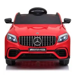 Mercedes Glc Coupé Rojo - Coche Eléctrico Infantil Para Niños Batería 12v Con Mando Control Remoto
