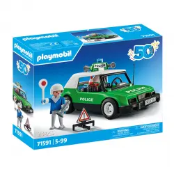 Playmobil - Coche policía clásico Playmobil 50th Anniversary.