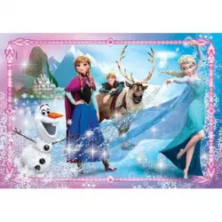 Puzzle Joyas Frozen Disney 104pz