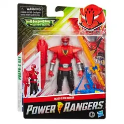 Ranger Rojo Beast-x Mode - Figura - Power Rangers Beast Morphers - 4 Años+