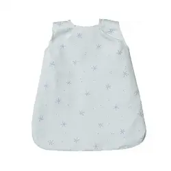 Saco de dormir bobble verde estampado estrellas