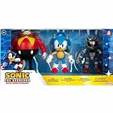 SEGA - Pack Especial De 3 Figuras Coleccionables Y Articuladas De 10 Cm Sonic