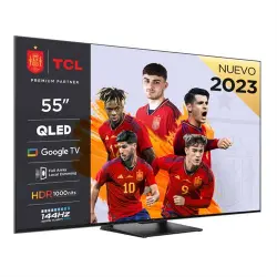 Tv qled 55'' tcl 55c745 4k uhd hdr smart tv