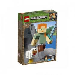21149 Alex Minecraft Bigfig Avec Un Poulet, Lego Minecraft