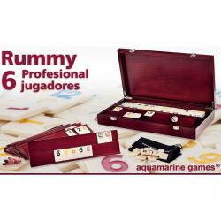 Aquamarine Games - Rummy Profesional 6 Jugadores