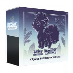 BANDAI - Juego De Cartas Coleccionables Caja Entrenador Elite Tempestad Plateada TCG JCC Pokémon