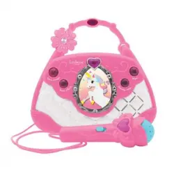 Bolso Altavoz Y Micro Y Cambio De Voz Y Cable Aux-in, Unicornio