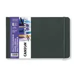 Cuaderno Canson Graduate Mix Media Fino horizontal 14x21,6cm 36 hojas 200g Blanco