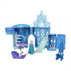 Mattel - Casa De Muñecas Castillo De Hielo De Elsa Disney Frozen Minis