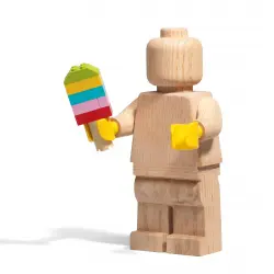 Minifigura de Madera