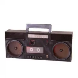 Radiocassette Fantasma Con Luz Y Sonido 40x16x7 Cm (207680)