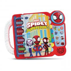 VTech - Libro interactivo Aprendo a leer con Spiderman Spidey Superequipo Marvel VTech.