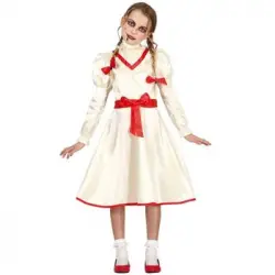 Disfraz De Muñeca Annabelle Maldita Infantil