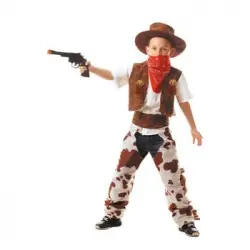 Disfraz De Vaquero Infantil - 7-9 Años