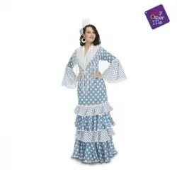 Flamenca Guadalquivir Turquesa S Mujer Ref.204375