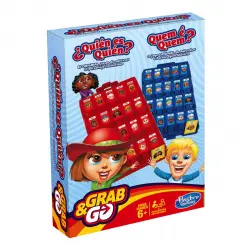 Hasbro Gaming - Juego de mesa Quién es Quién de viaje Grab&Go Hasbro Gaming.