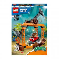 LEGO -  De Construcción Desafío Acrobático: Ataque Del Tiburón Con Moto Acrobática City Stuntz