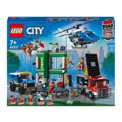LEGO - Set Persecución Policial En El Banco Con Helicóptero De  City Police