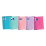 Libreta Oxford A5 Europeanbook 4 Touch Pastel hojas microperforadas colores variados