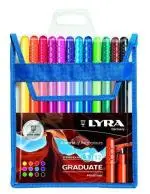 Lyra Pack Rotuladores de punta sintética multicolor