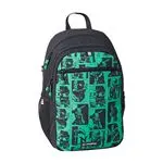 Mochila escolar Ninjago Lego verde